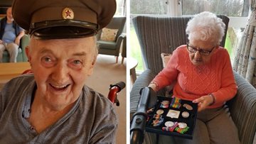 War time reminiscence at Glenrothes care home